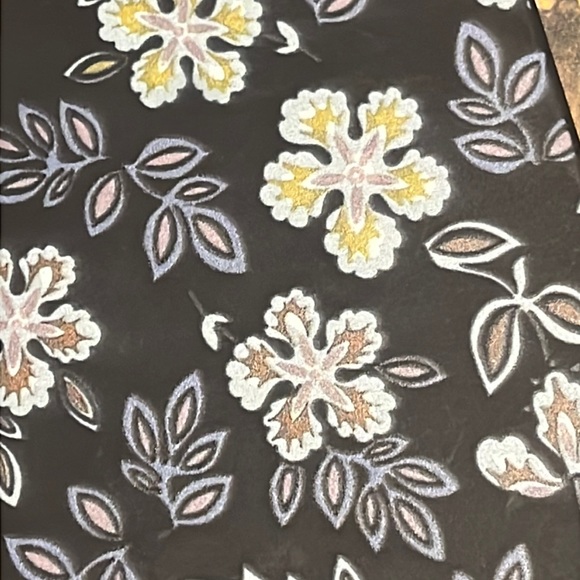 5for$10 Matte Black iPhone 12 Floral Phone Case Colored Flowers Soft colors - Picture 2 of 3